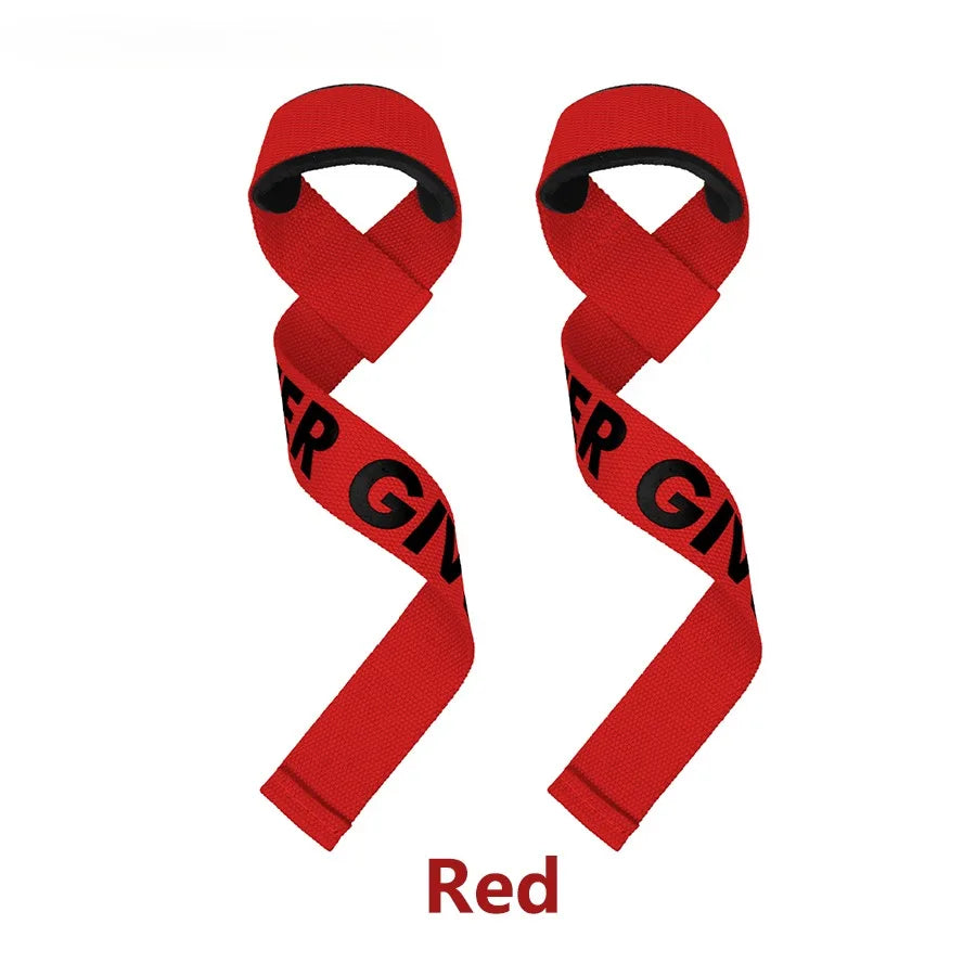 2PCS Weightlifting Straps Anti-Slip Silicone Lifting Wrist Straps Strength Training Deadlifts Crossfit Hand Grips Wrist Support