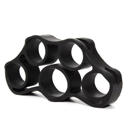Silicone Finger Gripper Gym Hand Grip Resistance Band Wrist Stretcher Elastic Five Finger Expander Strength Trainer Exercise