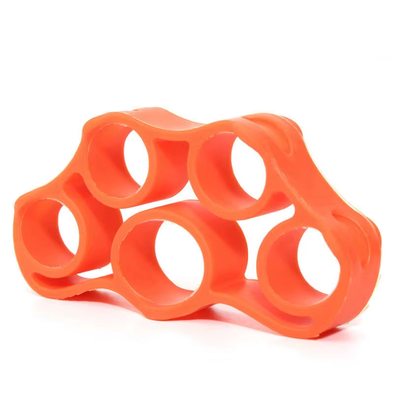 Silicone Finger Gripper Gym Hand Grip Resistance Band Wrist Stretcher Elastic Five Finger Expander Strength Trainer Exercise